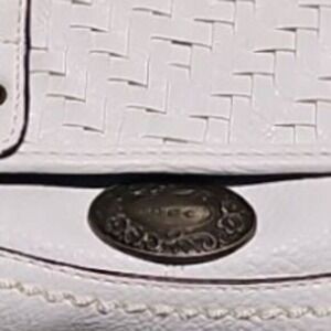 BDG‎ Crossbody Wallet Clutch Bag with Wristlet Strap Small Purse white